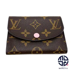 LOUIS VUITTON ルイヴィトン モノグラム ポルトモネ･ロザリ M62361 コンパクトウォレット 財布 サイフ ブランド