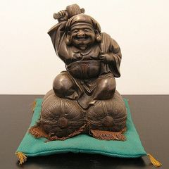 お多福人形 春画 鋳鉄 招福 お多福 不二之母 共箱 - メルカリ
