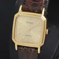 未使用品 ORIENT オリエント Chandor 高級クォーツ時計 電池交換済 2025年最新】ORIENT CHANDORの人気アイテム - メルカリ