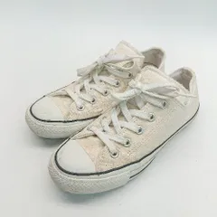 ◇ CONVERSE ローカット オールスター オールシーズン スニーカー サイズ23 アイボリー レディース E 【1309040033962】