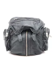 ALEXANDER WANG アレキサンダーワン マルチジップレザーバックパック  ブラックのサムネイル