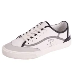 美品 Hermes エルメス ゲット スニーカー ロゴ ローカット 26cm相当 スニーカー 《ゲット》 - ホワイト | Hermès - エルメス-公式サイト