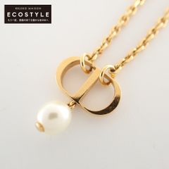 Dior ディオール 【美品】N1390PTCRS_D301 PETIT CD メタル & レジンパール