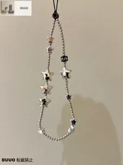 可愛い CASETiFY スチールスター スマホアクセサリー ハート スマホストラップ スマホ 携帯ストラップ オシャレ 落下防止