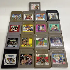 レトロゲーム　中古品　ゲームボーイソフト　まとめ売り　１７本