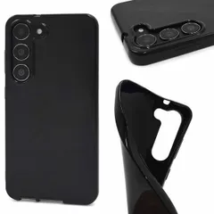 Galaxy S23 ソフトケース SC-51D/SCG19 耐衝撃 カバー スマホケース ケース スマートフォン au SC-51D/SCG19 おしゃれ 落下防止 スマホカバー ギャラクシー s23 ソフト ブラック