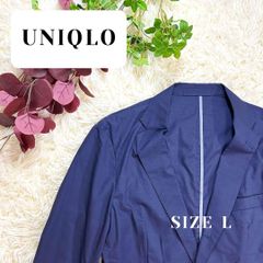 UNIQLO ユニクロ 良品 ジャケット ネイビー 薄手 (L)