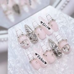 ネイルチップ 量産型 韓国 シンプル ワンホン ヲタク ちゅるん 現品 ハート rbWkVrVuBePSkzDQurmsiS.jpg@jpg