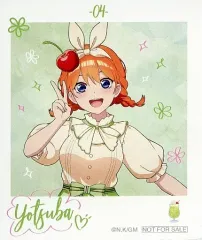 【中古】キャラカード 中野四葉 ミニブロマイド クリームソーダver. 「五等分の花嫁」 アニメイト通販予約特典