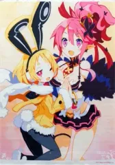 【中古】タペストリー ウサリア&セラフィーヌ 描き下ろしA2タペストリー 「PS4ソフト 魔界戦記ディスガイア5」 エビテン購入特典