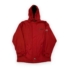 FILA SPORT フーデッドウィンターコート マウンテンパーカー レッド L