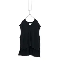 stein　シュタイン　BACK DOUBLE KNIT VEST ST.107　スーパーエクストラファインウールニットベストのサムネイル