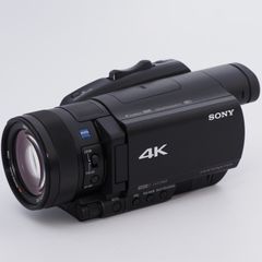 SONY ソニー 4K ビデオカメラ Handycam FDR-AX700 ブラック 光学ズーム12倍 1.0型 Exmor RS CMOSセンサー FDR-AX700 #8967