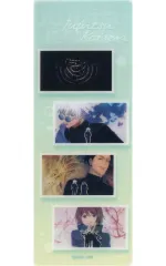 【中古】ブックカバー・栞 五条悟＆夏油傑＆家入硝子 「呪術廻戦 第2期 懐玉・玉折 場面写(OP) トレーディングクリアしおり」