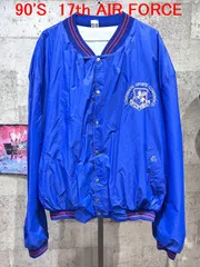 U.S. Air Force ナイロンジャケット［美品] U.S.AIR FORCE トレーニングナイロンジャケット LARGE REGULAR