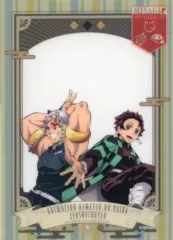 【中古】クリアファイル 竈門炭治郎＆宇髄天元 フォトフレーム風A5ミニクリアファイル 「鬼滅の刃 全集中展 -無限列車編・遊郭編-」 宮城会場限定ver.