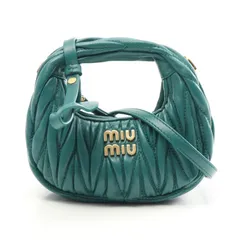 【MiuMiu】マテラッセ ワンダー ホーボー バッグ・中古 miu 中古 ミュウミュウ ハンドバッグ レディース ブランド