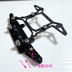 ATピボットスラダン ミニ四駆 MS用 2軸ATピボット 左右 スライドダンパー（スラダン社外品