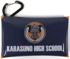 【中古】小物入れ・マルチケース・缶ケース 烏野高校 カラビナ付きマルチケース 「劇場版ハイキュー!! ゴミ捨て場の決戦」 劇場グッズ