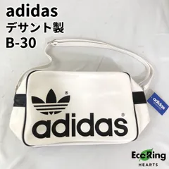 未使用 タグ付き adidas アディダス 80s 90s  ヴィンテージ デサント ショルダーバック 白 【送料無料】 MID 6058