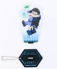 【中古】キーホルダー・マスコット(キャラクター) カラ松 Hacker Ver.Karamatsu スタンドつきアクリルキーホルダー 「おそ松さん」