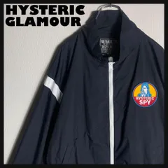 【美品】HYSTERIC GLAMOUR ナイロンジャケット ヒスガール 黒 L