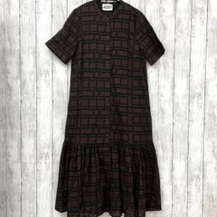 【 Spick and Span 】カットワークシャツドレス ロング S