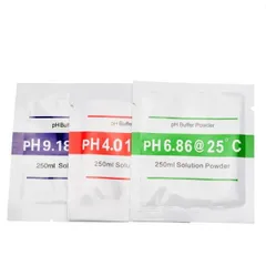 PH緩衝剤 粉末 測定校正粉末 4.01/6.86/9.18 3個/セット PHテスター校正点 緩衝粉末 PH 校正のサムネイル