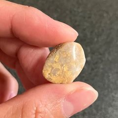 多摩川 石 天然石 メノウ アゲート 鉱物 研磨済 - メルカリ