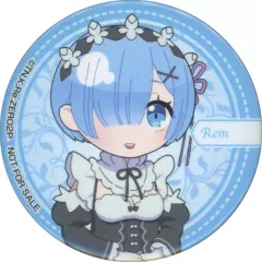 【中古】バッジ・ピンズ レム オリジナル缶バッジ 「Re：ゼロから始める異世界生活」 ナムコ限定 500円マストバイノベルティ 第1弾