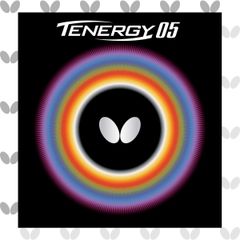 【迅速発送】バタフライ(Butterfly) 卓球 ラバー テナジー・05 ハイテンション裏ラバー レッド(006) 特厚 05800