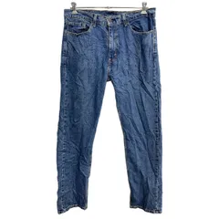 Levi's 505 デニムパンツ W36 リーバイス レギュラーフィット ビッグサイズ インディゴ 古着卸 アメリカ仕入 2402-144