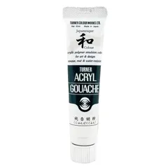 ターナー色彩 アクリルガッシュ ジャパネスクカラー 純白胡粉(じゅんぱくごふん) AG020299 20ml(6号)