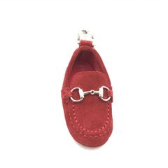 GUCCI ビットモカシンキーホルダー チャーム レッド ホースビット 箱付き 美品