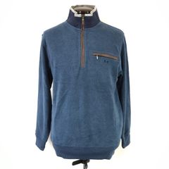 McGREGOR【マクレガー】ハーフジップ/フリースセーター【メンズM/紺/navy】jacket/Tops◆BJ073-e