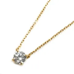 Vendome Aoyama ヴァンドーム青山 K18YG イエローゴールド キャトル ネックレス AGVN642440DI ダイヤモンド0.264ct 1.4g 40cm レディース 中古