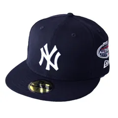 【ニューエラ正規品】ニューエラ NEW ERAⓇ キャップ 59FIFTY MLB エンブレム ニューヨーク・ヤンキース マルチロゴ ネイビー　7　1/2（約59.6cm)(商品番号：13054588)