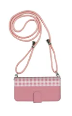 iPhone 13 iPhone13 ケース 手帳型 アイフォン13 スマホケース 携帯ケース チェック柄 かわいい おしゃれ 大人 可愛い 人気 パステル ストラップ付 カラー01