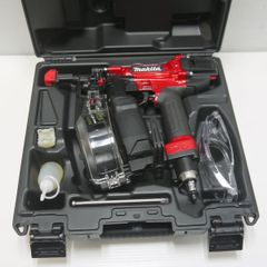 マキタ 41mm 高圧エアビス打ち機 AR412HR 美品 赤 レッド ねじ打ち機 エア工具 エアーツール makita ≡DT5928