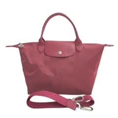 LONG CHAMP ロンシャン  2WAY ハンドバッグ ルプリアージュ ネオ  ピンク系  [240101415549]