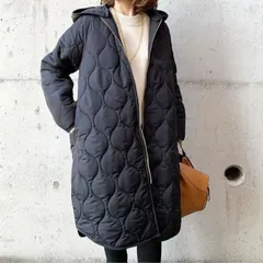キルティングロングダウン　ジャケット　コート