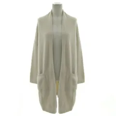 アンタイトル UNTITLED アンゴラブレンドシャギーニットロングカーディガン AI153-37458JJ 羽織り 裾スリット ベージュ 2