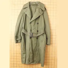 50s USARMY トレンチコート MEDIUMミリタリー米軍実物 aw137