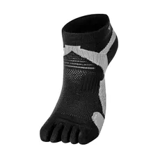 【早田ひな選手愛用商品】phiten(ファイテン) 足王(ソッキング) 5本指 ブラック/ライトグレー 22-24cm 1