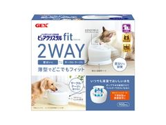 퓨어 크리스탈 피트 900ml 화이트 언제든지 깨끗하고 맛있는 물을 GEX