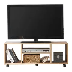 ❤24-37V対応❣組立簡単♪❤テレビ台☆ローボード・キャスター付き