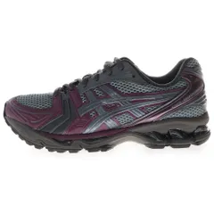 ASICS (アシックス) GEL-KAYANO14 GREY/PURPLE ゲルカヤノ14 ローカットスニーカー シューズ グレー/パープル US8/26cm 1203A510-020