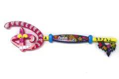 【中古】雑貨 アリス＆チェシャ猫 (70周年) コレクタブルキー 「ふしぎの国のアリス」 ディズニーストア限定