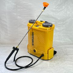 【未使用】【展示品】 電動噴霧器 背負い式 12L バッテリー式 ノズル6種付 かき混ぜ機能付き イエロー YS-EFULB12L 【780-1】