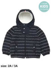 モンクレール キッズ ダウン MONCLER ブランド 子供服 ライトダウン アウター ロゴ 子ども 男の子 女の子 BERGO MCK1A00017595RF (ネイビー(740))